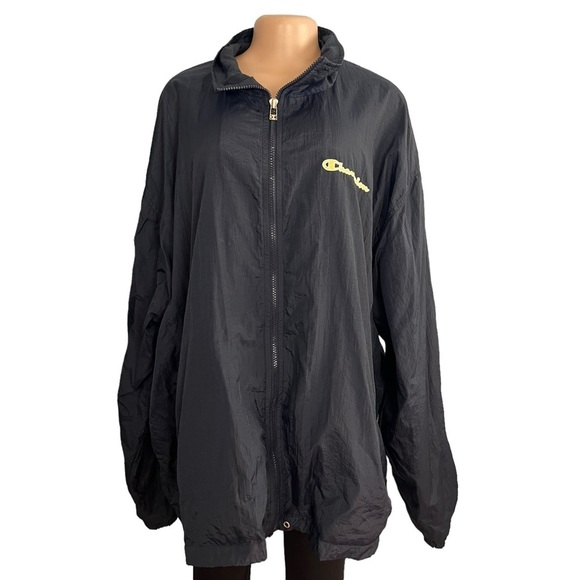 Champion Vintage 90s Windbreaker Utility Jacket - Picture 1 of 9